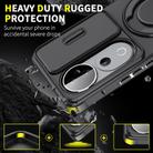 For vivo S19 Pro / V40 / V40 Pro Sliding Camshield Ring Holder Phone Case(Red) - 2