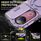 For vivo V50 Sliding Camshield Ring Holder Phone Case(Purple) - 2