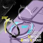 For vivo V50 Sliding Camshield Ring Holder Phone Case(Purple) - 3