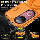 For vivo V50 Sliding Camshield Ring Holder Phone Case(Orange) - 2