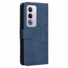 For OPPO A5 5G Global / A3 Pro 5G Global Dual-color Splicing Flip Leather Phone Case(Blue) - 3