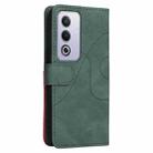 For OPPO A5 5G Global / A3 Pro 5G Global Dual-color Splicing Flip Leather Phone Case(Green) - 3