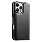 For iPhone 16 Pro Max CaseNeo Finger Grip Strap MagSafe Leather Phone Case(Black) - 3