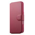 For iPhone 16 Plus CaseNeo Finger Grip Strap MagSafe Leather Phone Case(Red) - 2