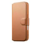 For iPhone 16 CaseNeo Finger Grip Strap MagSafe Leather Phone Case(Brown) - 2
