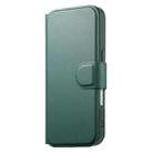 For iPhone 16 CaseNeo Finger Grip Strap MagSafe Leather Phone Case(Green) - 2