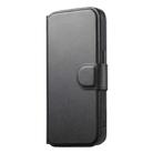 For iPhone 15 CaseNeo Finger Grip Strap MagSafe Leather Phone Case(Black) - 2