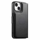 For iPhone 15 CaseNeo Finger Grip Strap MagSafe Leather Phone Case(Black) - 3