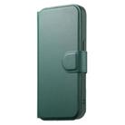 For iPhone 15 CaseNeo Finger Grip Strap MagSafe Leather Phone Case(Green) - 2