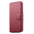 For iPhone 14 / 13 CaseNeo Finger Grip Strap MagSafe Leather Phone Case(Red) - 2