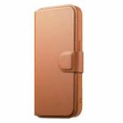 For iPhone 14 Pro CaseNeo Finger Grip Strap MagSafe Leather Phone Case(Brown) - 2