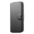 For iPhone 14 Pro CaseNeo Finger Grip Strap MagSafe Leather Phone Case(Black) - 2