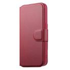 For iPhone 13 Pro Max CaseNeo Finger Grip Strap MagSafe Leather Phone Case(Red) - 2