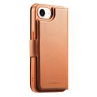 For iPhone 16e CaseNeo Finger Grip Strap MagSafe Leather Phone Case(Brown) - 3