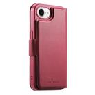 For iPhone 16e CaseNeo Finger Grip Strap MagSafe Leather Phone Case(Red) - 3