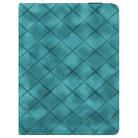 For iPad Air 13 2025 / 2024 / Pro 12.9 Rhombus Embossed Leather Smart Tablet Case(Green) - 2