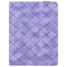 For iPad Pro 11 2024 Rhombus Embossed Leather Smart Tablet Case(Purple) - 2