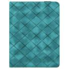 For iPad mini 5 / 4 / 3 / 2 / 1 Rhombus Embossed Leather Smart Tablet Case(Green) - 2