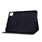 For iPad Air 2022 / 2020 10.9 Electric Pressed Colored Drawing Horizontal Flip Leather Case with Holder & Card Slots & Sleep / Wake-up Function(Little Black Dog) - 5