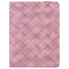 For Samsung Galaxy Tab A8 10.5 X200 Rhombus Embossed Leather Smart Tablet Case(Pink) - 2