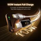 Baseus Power Visualization Series Type-C to Type-C 100W Fast Charging Cable, Cable Length:1m(Titanium) - 3