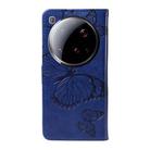 For Xiaomi 15 Ultra 5G Global 3D Butterfly Embossed Pattern Flip Leather Phone Case(Blue) - 3