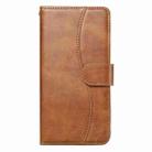 For iPhone 17 Dual-Folded S-shape Leather Phone Case(Brown) - 2