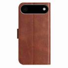 For iPhone 17 Air Dual-Folded S-shape Leather Phone Case(Coffee) - 3