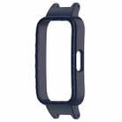 For Huawei Band 10 / 9 / 8 12mm Hollow PC Half Coverage Watch Protective Case(Ink Blue) - 3