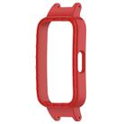 For Huawei Band 10 / 9 / 8 14mm Hollow PC Half Coverage Watch Protective Case(Red) - 3