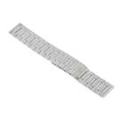 22mm Three-beads Magnetic Steel Watch Band(Silver) - 3