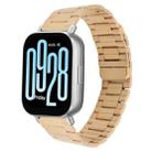 22mm Three-beads Magnetic Steel Watch Band(Gold) - 1