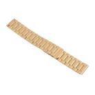 22mm Three-beads Magnetic Steel Watch Band(Gold) - 3