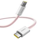 Baseus Smart Series 4 100W Type-C to Type-C Fast Charging Data Cable, Length: 2m(Pink) - 2