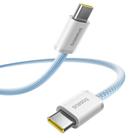 Baseus Smart Series 4 100W Type-C to Type-C Fast Charging Data Cable, Length: 2m(Blue) - 2