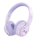 hoco W60 Rhyme Children Head-mounted Bluetooth Earphone(Fantasy Purple) - 1