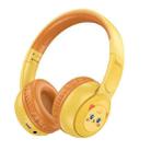 hoco W60 Rhyme Children Head-mounted Bluetooth Earphone(Sun Yellow) - 1