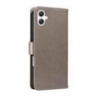 For Samsung Galaxy A07 5G Cat and Bee Embossed Flip Leather Phone Case(Grey) - 3
