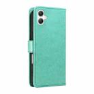 For Samsung Galaxy A07 5G Cat and Bee Embossed Flip Leather Phone Case(Green) - 3