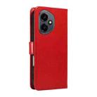For Honor 400 Global 156.5mm Cat and Bee Embossed Flip Leather Phone Case(Red) - 3