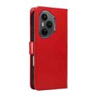 For Honor 400 Pro Global 160.8mm Cat and Bee Embossed Flip Leather Phone Case(Red) - 3