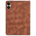For Xiaomi Redmi Pad Pro 12.1 2024 Rhombus Embossing Leather Tablet Case(Brown) - 3