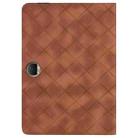 For Honor Pad 9 12.1 2023 Rhombus Embossing Leather Tablet Case(Brown) - 3