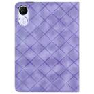For Honor Pad V9 11.5 Rhombus Embossed Leather Tablet Case(Purple) - 3