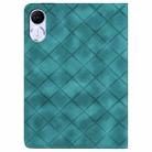 For Honor Pad V9 11.5 Rhombus Embossing Leather Tablet Case(Green) - 3