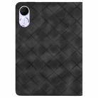 For Honor Pad V9 11.5 Rhombus Embossing Leather Tablet Case(Black) - 3