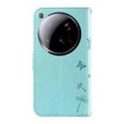 For Xiaomi 15 Ultra 5G Global Dandelion Embossed Pattern Flip Leather Phone Case(Green) - 3