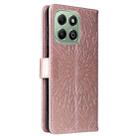 For Honor X6c / X6b / X6a / X5b Embossed Sunflower Pattern Flip Leather Phone Case(Rose Gold) - 3