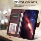 For Samsung Galaxy F06 5G / M06 5G Classic Calf Texture Flip Leather Phone Case(Brown) - 3