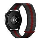 Kalebol 20mm Universal Loop Double Magnetic Buckle Milanese Strap(Black Red) - 2